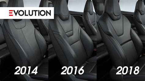 Watch Tesla Model S Seats Evolve Over Time