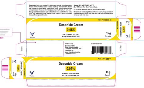 Desonide Cream, 0.05%