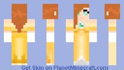 Princess Daisy (fixed) Minecraft Skin