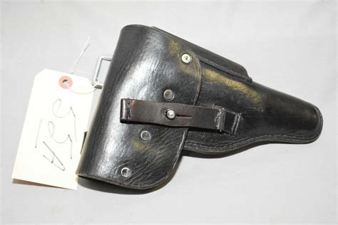 Walther P38 Black Leather Holster