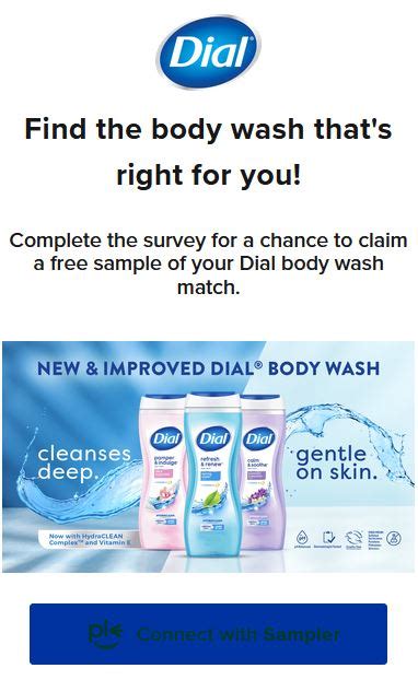 FREE Dial body wash