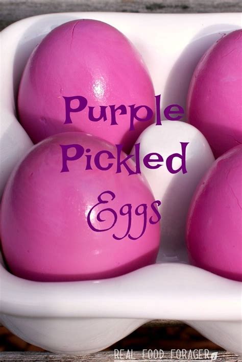 Purple Pickled Eggs. Make these gorgeous fermented eggs for their probiotic benefits and their ...