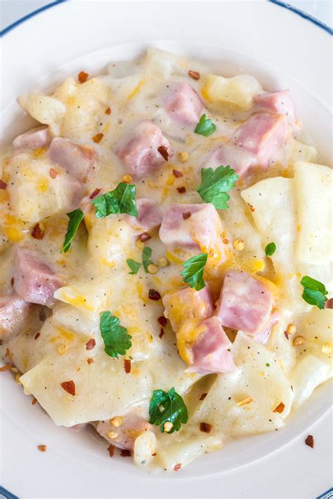 Ham and Scalloped Potato Casserole - Bunny's Warm Oven