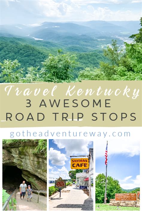 Travel Kentucky - 3 Awesome Road Trip Stops - Go The Adventure Way