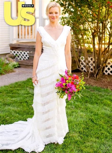 See Amy Smart's Wedding Dress! - Us Weekly