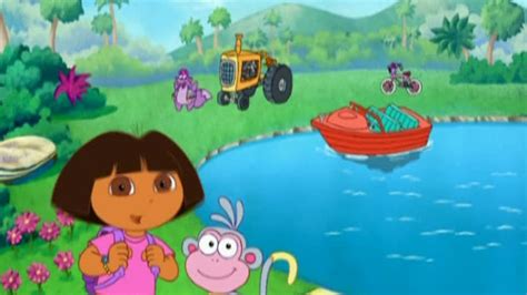 Image - Tico finds a boat, tractor and a bike.png | Dora the Explorer ...