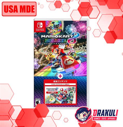 Switch Mario Kart 8 Deluxe + Booster Course Pass – Drakuli