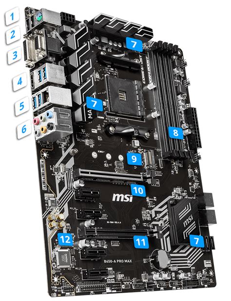 B450-A PRO MAX | Motherboard | MSI Global