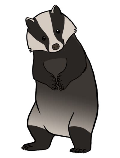 Badger Cartoon Clipart - Clipart Suggest