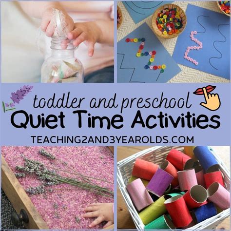 How to Put Together Quiet Time Activities | Quiet time activities ...