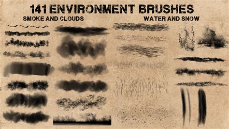 ArtStation - Environment Brushes | Brushes