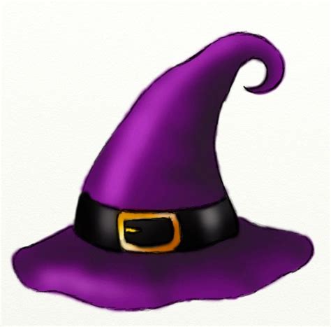 Easy Witch Hat Drawing