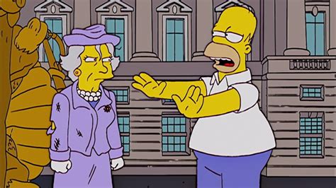 Did the Simpsons predict queen Elizabeth's death