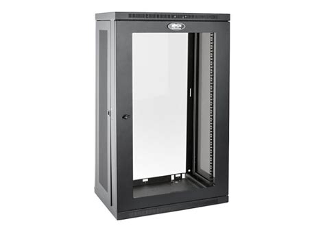 Tripp Lite 21U Wall Mount Rack Enclosure Cabinet w/Clear Acrylic Door ...