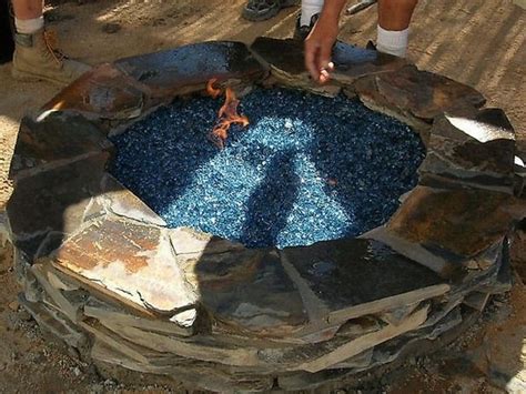 Modern patio decorating - awesome DIY propane fire pit ideas