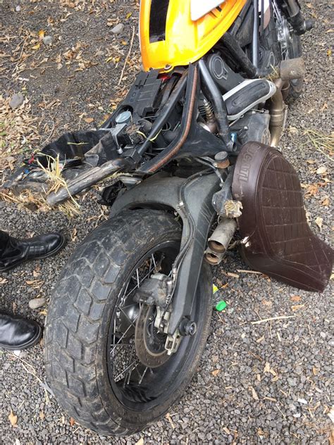 Crashed on my Scrambler Classic | Ducati Scrambler Forum