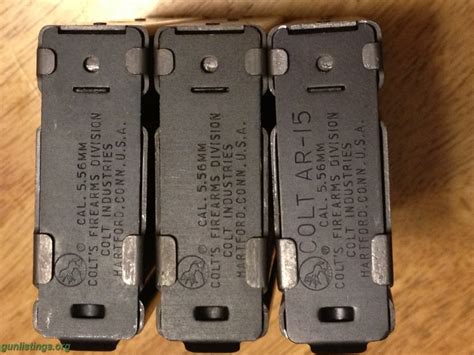 Gunlistings.org - Rifles Colt Factory New AR15 Magazine 20rd *RARE*