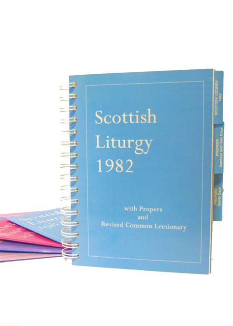 Scottish Liturgy 1982 with Propers and Revised Common Lectionary - The Scottish Episcopal Church