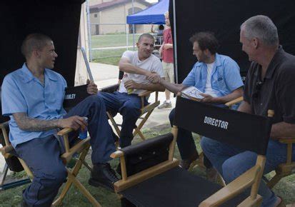 prison break behind scenes - Wentworth Miller Photo (41131042) - Fanpop