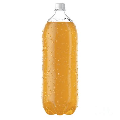 Carbonated Orange Soft Drink Plastic Bottle Digital Art by Allan Swart ...