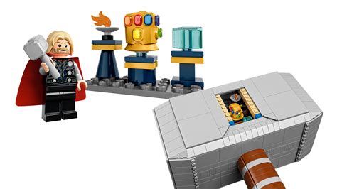 New LEGO Thor’s Hammer Comes With a Mini Infinity Gauntlet – Review Geek
