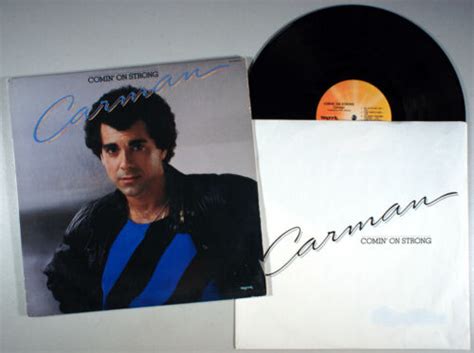 Carman - Comin' on Strong (1984) Vinyl LP • Lazarus Come Forth ...