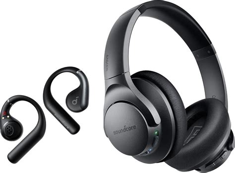 Amazon.com: Soundcore by Anker AeroFit Open-Ear Headphones, with Life Q20 Noise Cancelling ...