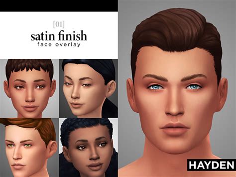 The Sims Resource - Face Overlay [Satin Finish]