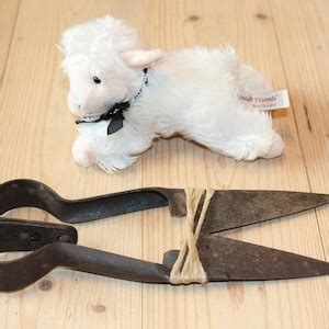 Vintage Sheep Shears Hand Sheep Shears Sheep Scissors Hand Operated Sheep Shears Farmhouse Decor ...