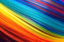 Abstract Rainbow Twirls Free Stock Photo - Public Domain Pictures