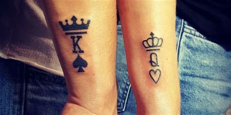 45 Best King and Queen Tattoos: Cool Design Ideas (2021 Guide)