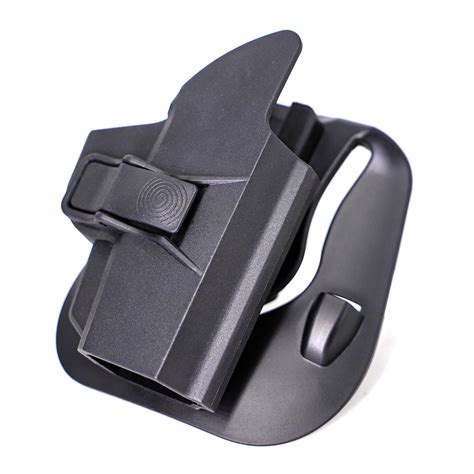 Polymer OWB Holster for SCCY 9mm CPX1 CPX2 HolsterIndex Finger Released.