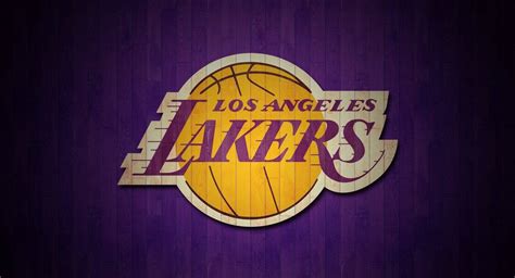 Download Vintage Purple Lakers Logo Wallpaper | Wallpapers.com