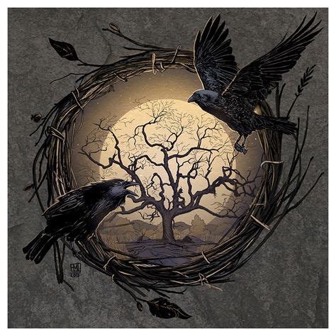 112 Best Ravens images | Crow, Raven art, Raven