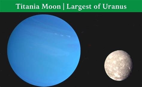 Titania Moon | Largest Moon of Uranus : Planets Education