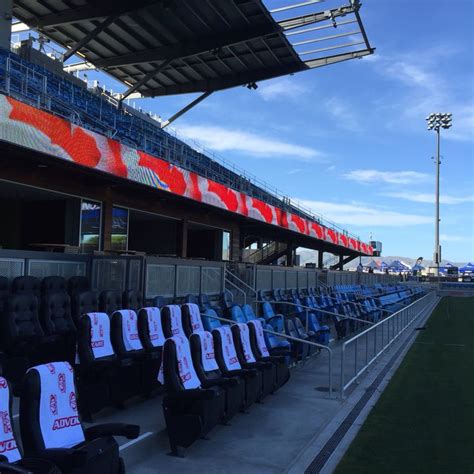 Steepest seating grade in MLS. Avaya Stadium San Jose CA. | Esportes ...