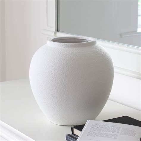 Large White Vase