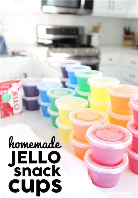 Homemade Jello Snack Cups - Page 2 of 2 - Smart School House