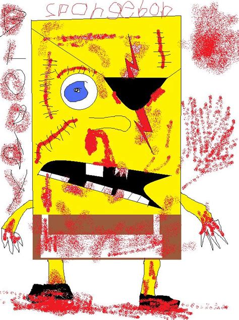 Bloody Spongebob (By Me) by FrankCoolness on Newgrounds