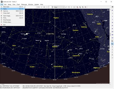 Cartes du Ciel 4.2.1-4073 / 4.3-4890 Beta - Download, Review, Screenshots