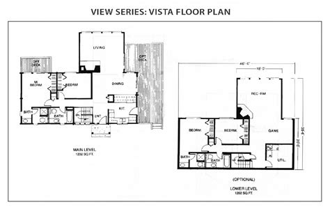 Vista Floor Plan - View Series | IHC