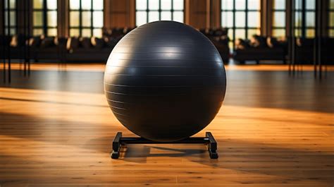 Premium AI Image | Exercise ball chair for gym