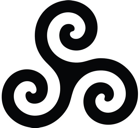 Triple Spiral - Represents the drawing of the three powers of maiden, mother and crone. It is a ...