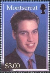 Stamp: 21st Birthday of Prince William (Montserrat(Prince William 21st ...