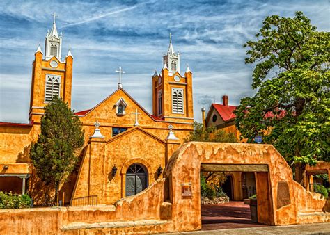 'San Felipe de Neri Church' Poster, picture, metal print, paint by Gestalt Imagery | Displate