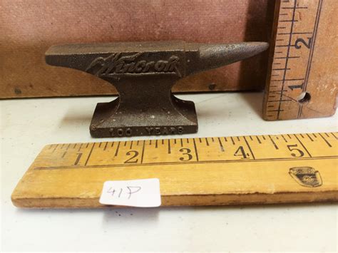 Lot - Vintage Wincroft 100 Years Mini Anvil