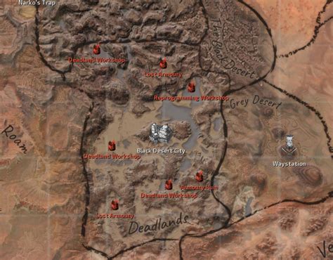 Mid Game Zones Loot Guides & Map Locations - Kenshi