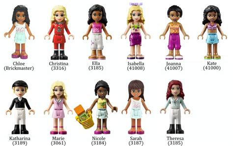 Friends Bricks | Mini-Dolls | Lego friends, Lego friends sets, Lego girls