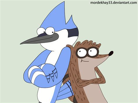 Mordecai and Rigby by Mordekhay33 on DeviantArt