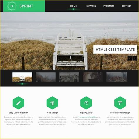 Free HTML5 Css3 Website Templates Of 30 Latest Free Responsive HTML5 ...